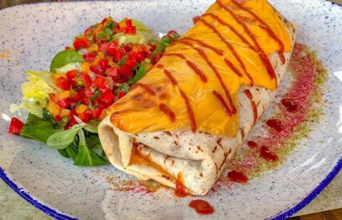 Enchiladas de pui Enchiladas de pui