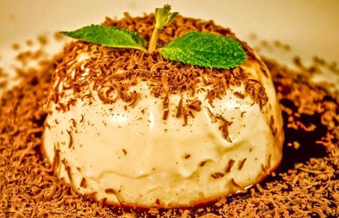 Panna Cotta cu ciocolata