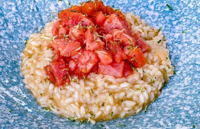 Risotto cu ton si limes
